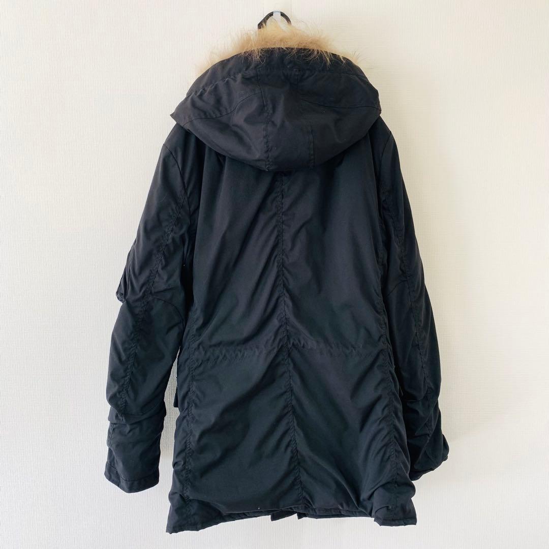 【極暖】wjk N-3B フライトジャケット プリマロフト リアルファー