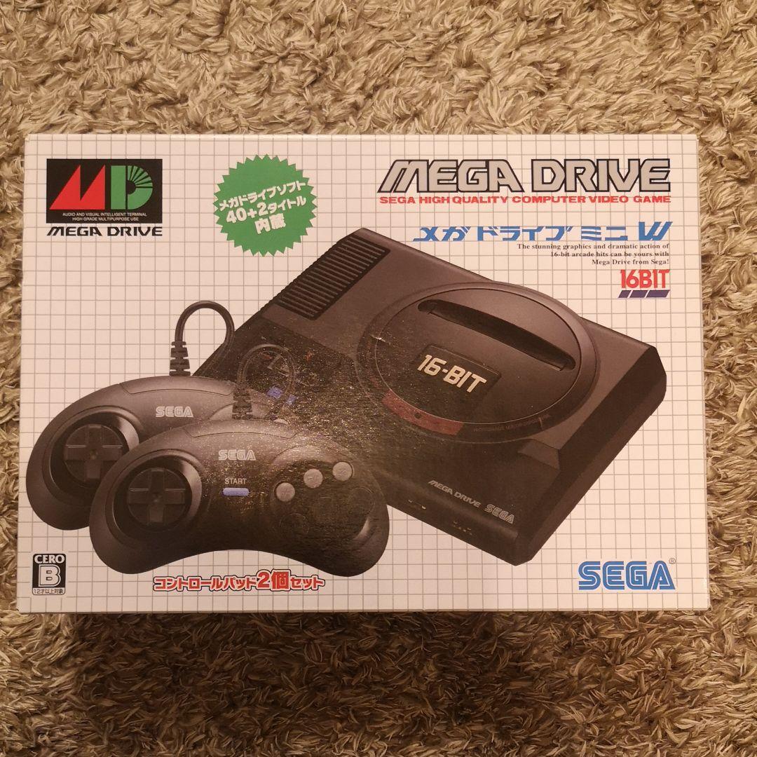 【新品未開封】SEGA メガドライブ ミニW　Amazon特典付き　セガ