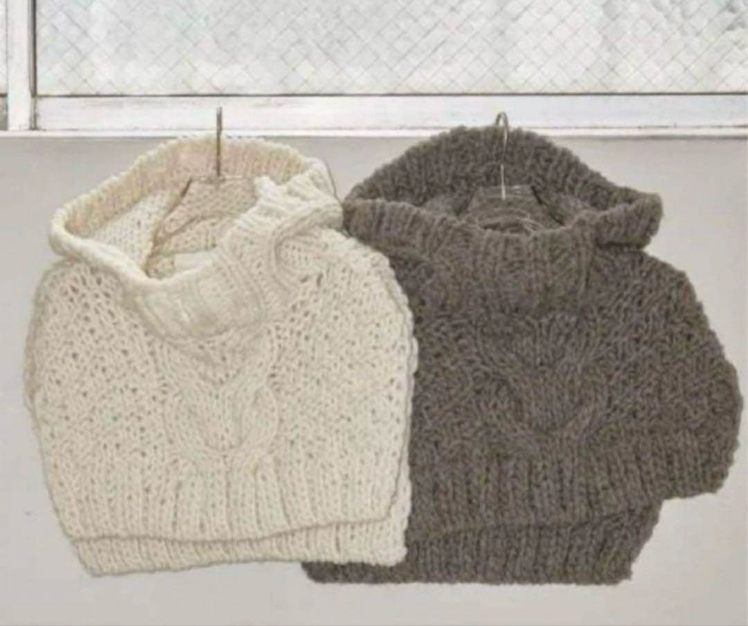 TODAYFUL ハンドニットバラクラバ ニット帽 フード　トゥディフル