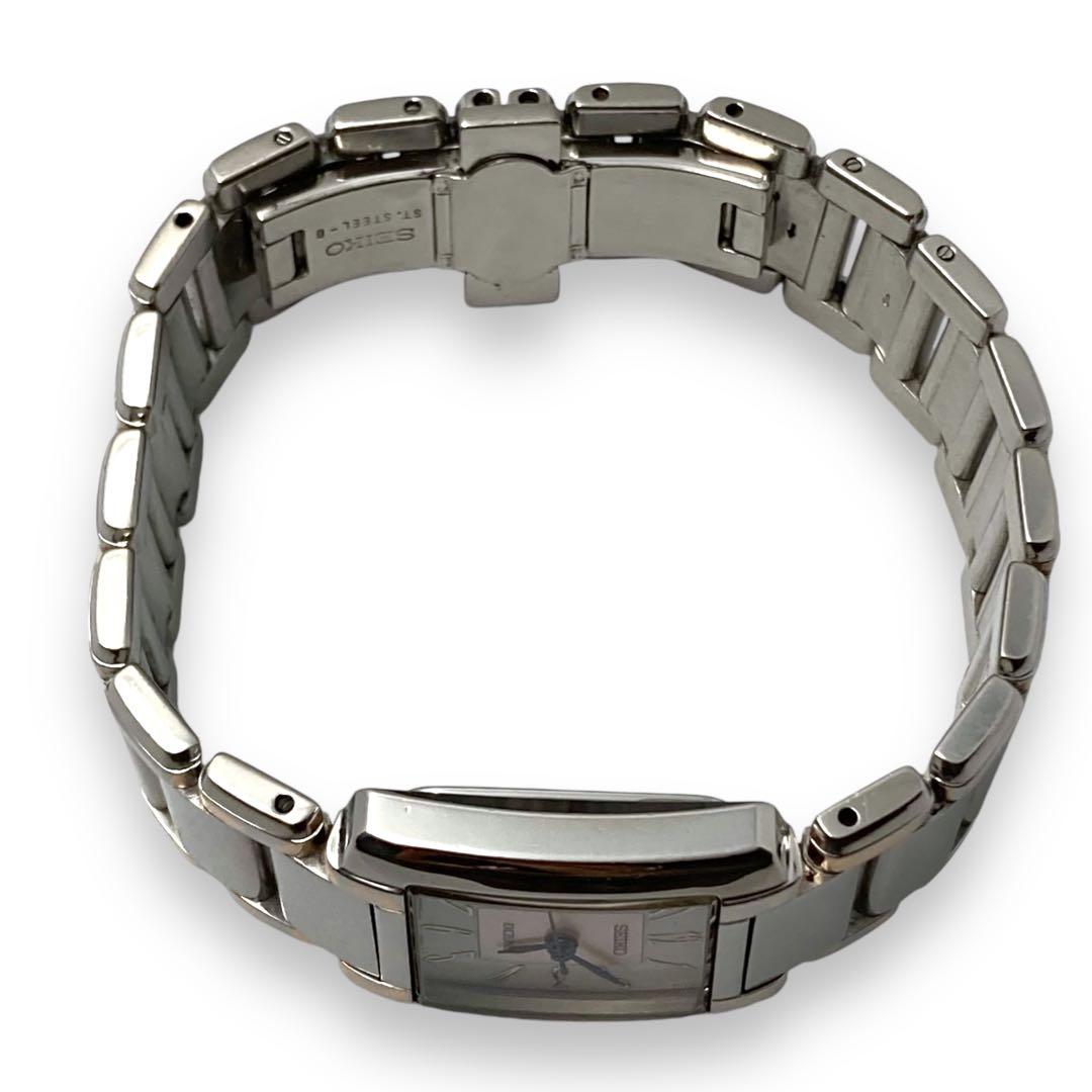 Ⴤ1048ꕤSEIKO エクセリーヌ 腕時計 ゴールド コンビ レクタンギュラー