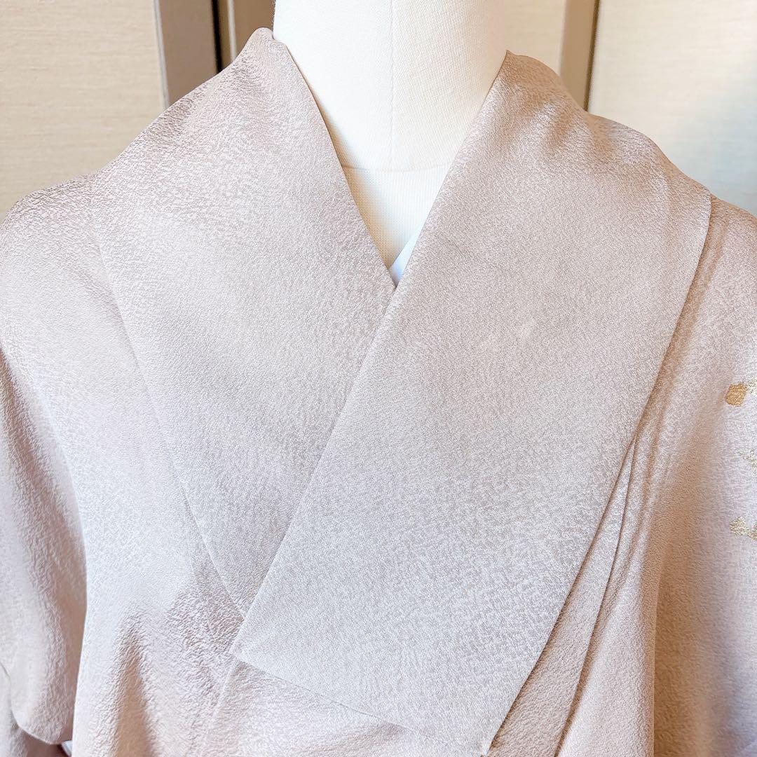 極美品　正絹　訪問着　フルセット　裄67 L 卒業式入学式　袋帯　トール　一つ紋