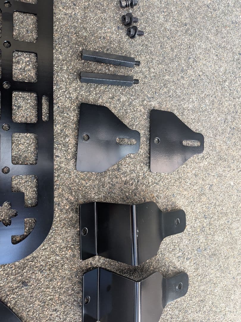 プラド150系後期　インナーメッシュラック LADDER FRAME