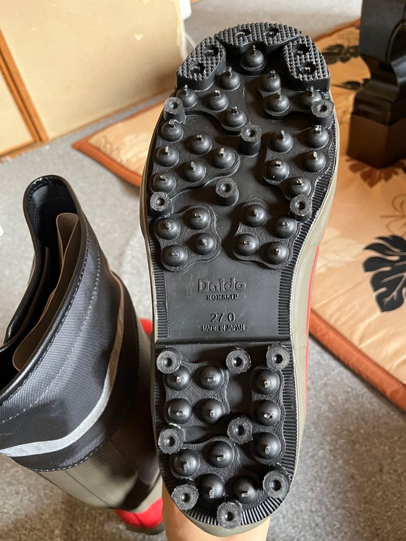 林業用　マイティアーマー　チャコールグレー27.0㎝