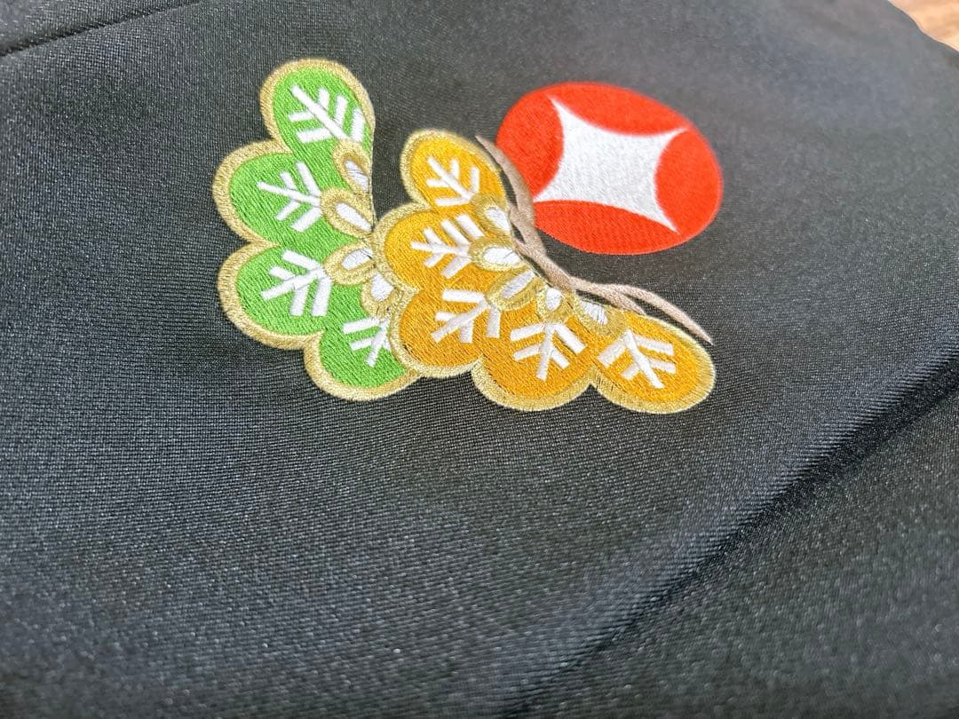 川栄李奈プロデュース着物♡七五三　5歳　男の子　フルセット　一式　黒　赤