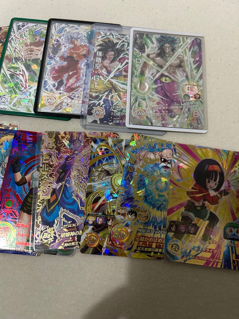 ゆ*迎様 スーパードラゴンボールヒーローズカードセットまとめ売り