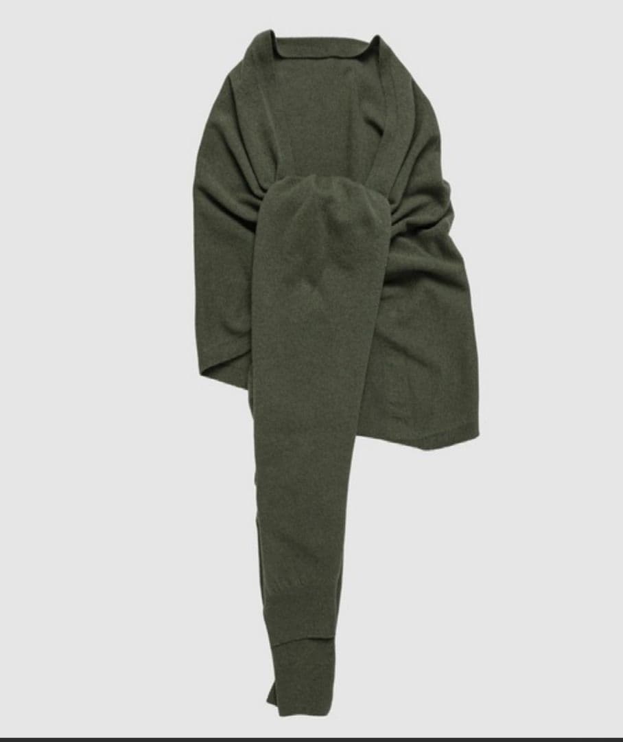 新品未使用　Lemaire WRAP スカーフ オリーブグリーン