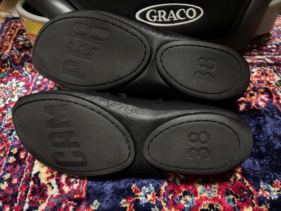 ハイカットシューズ 皮革