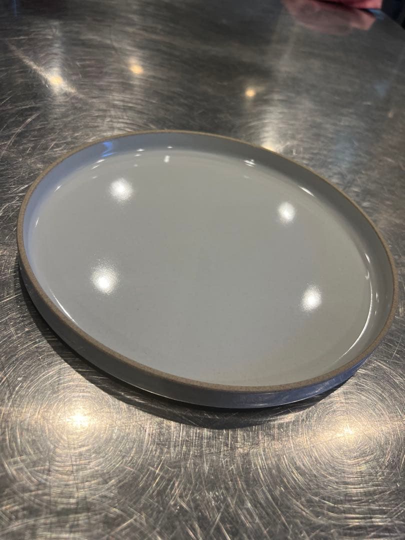 ハサミポーセリン 25.5cmグロスグレーHASAMI PORCELAIN 2枚