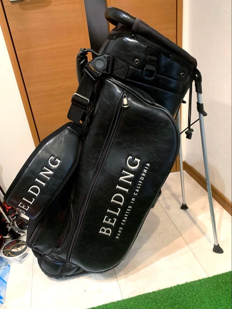 専用　ベルディング　サンダーバード　ブラック　キャディバッグ　スタンド
