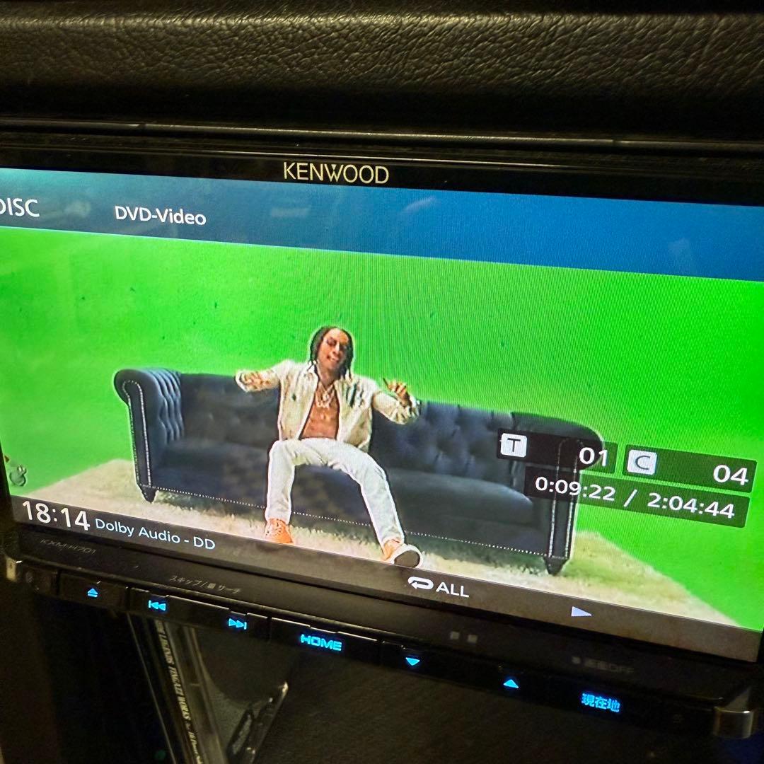 ケンウッド KXM-H701 ( MDV Z704 )新品ケンウッドアンテナ付