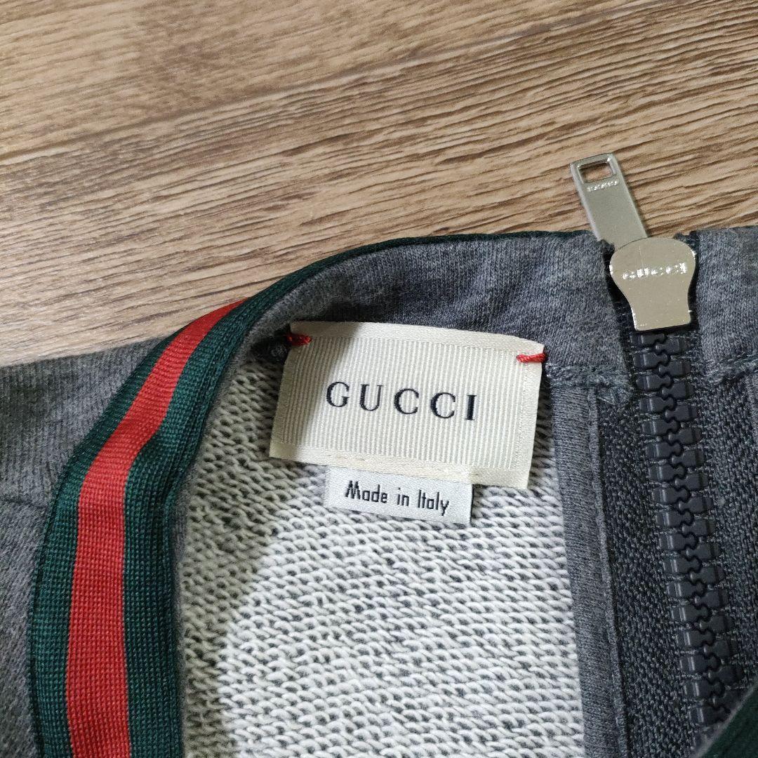 GUCCI グッチ グレー 半袖ワンピース サイズ130 美品