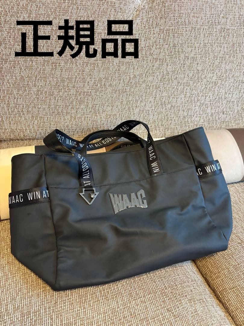 WAAC ワック トートバック【正規品】 黒