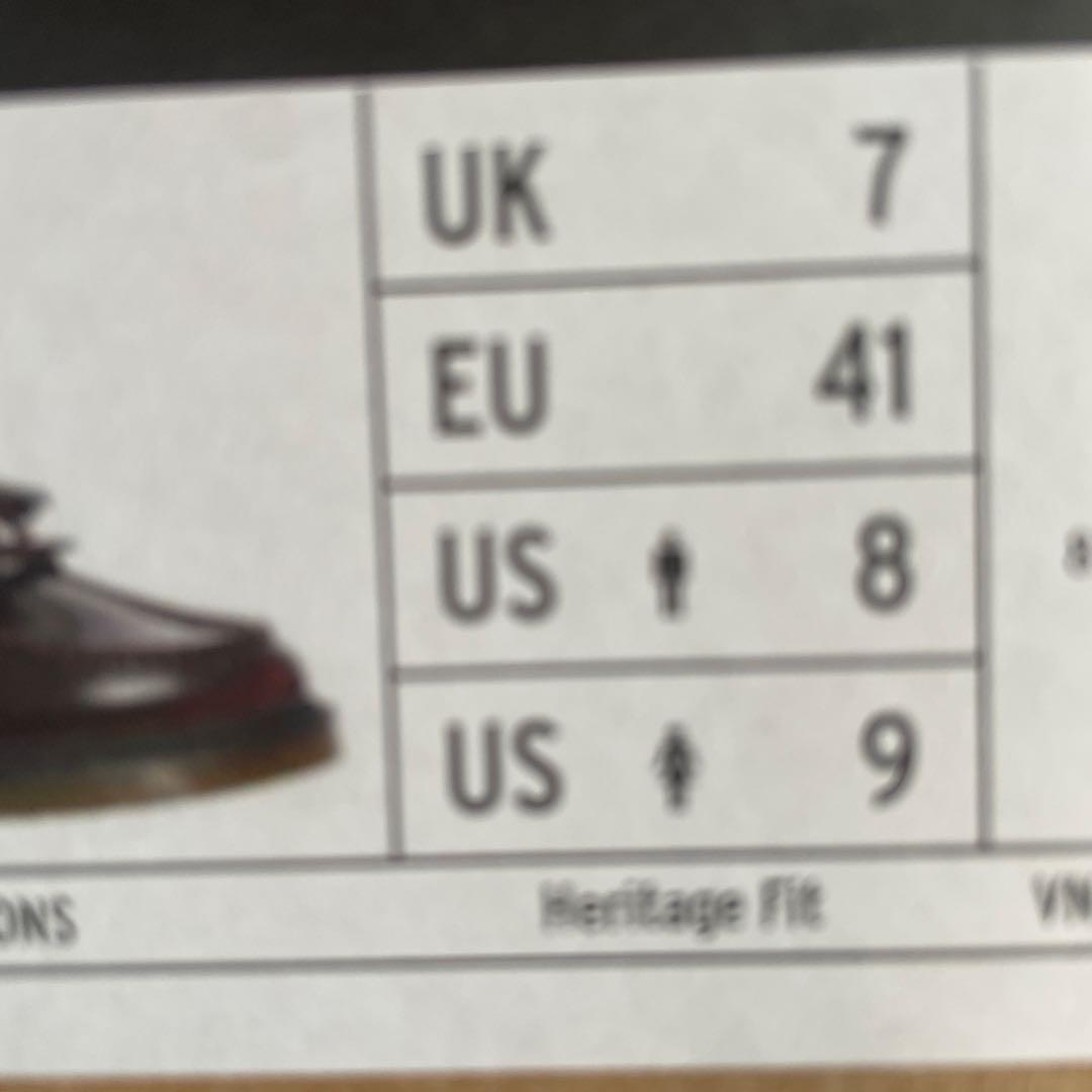 ドクターマーチン　Dr. Martens タッセルローファー　チェリーレッド