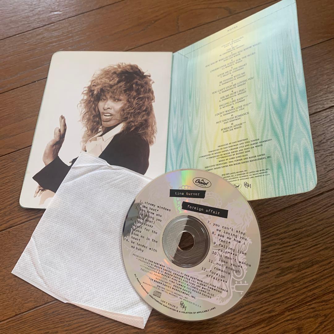 TINA TURNER foreign affair 貴重　限定品　CD