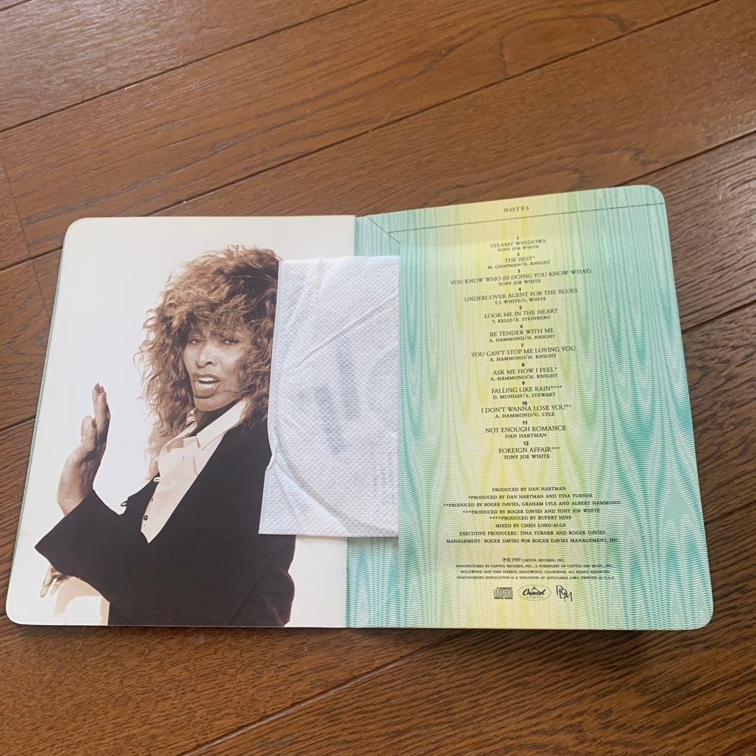 TINA TURNER foreign affair 貴重　限定品　CD