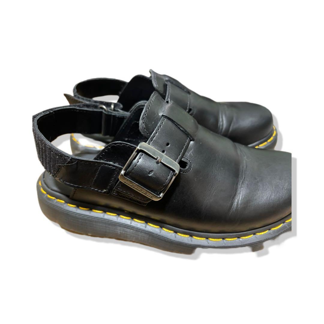 ドクターマーチン サンダル 黒 UK7 JP26 Dr.Martens