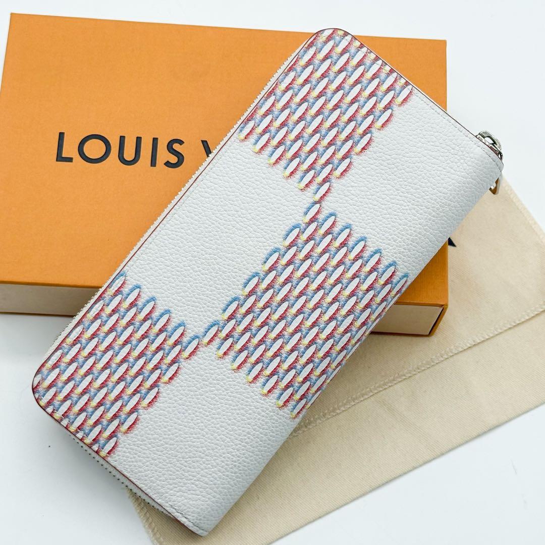 【未使用級・限定品】ジッピーウォレット ヴェルティカル ダミエ スプレー