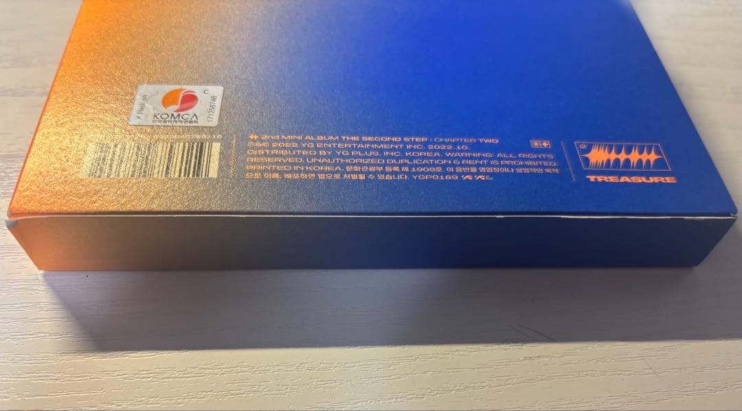 TREASURE 直筆　サイン入り　アルバム　封入