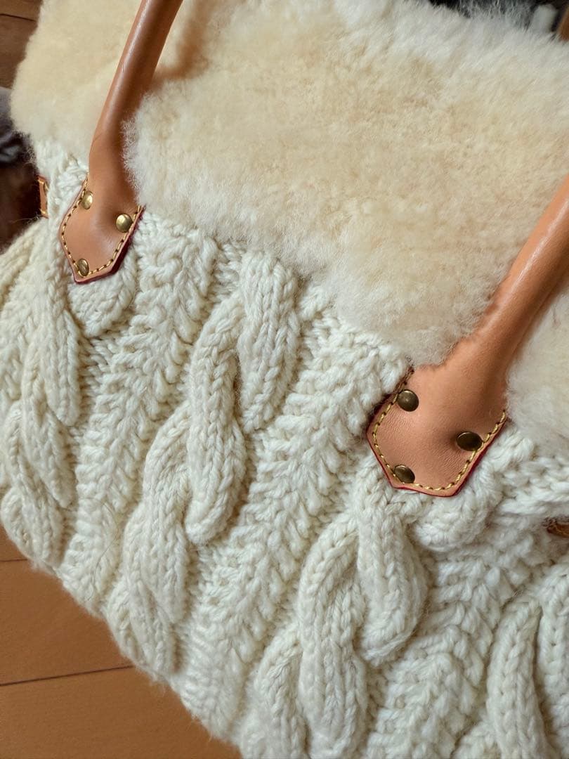 ムートンバッグ　monterosa モンテローザ muku ムク　大サイズ