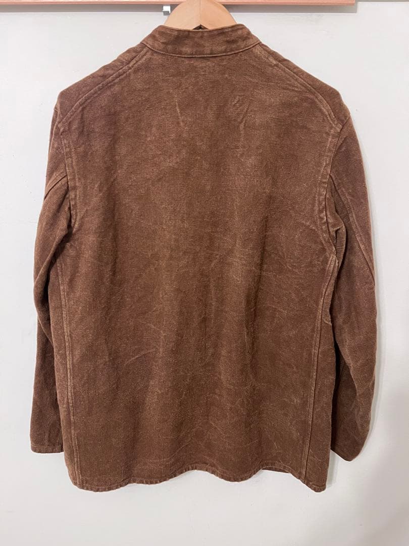 comoli コモリ ヘンプダックスタンドカラージャケット　サイズ１