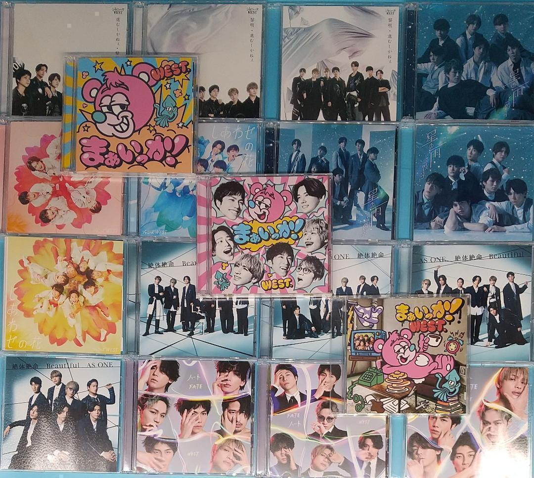 WEST. 　全シングル　CD 72枚 セット まとめ売り コンプリートセット