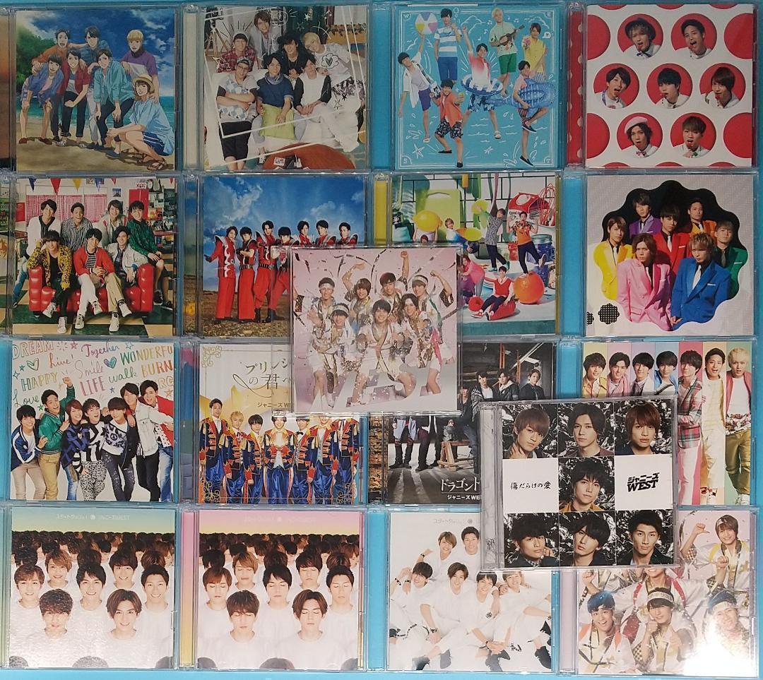 WEST. 　全シングル　CD 72枚 セット まとめ売り コンプリートセット