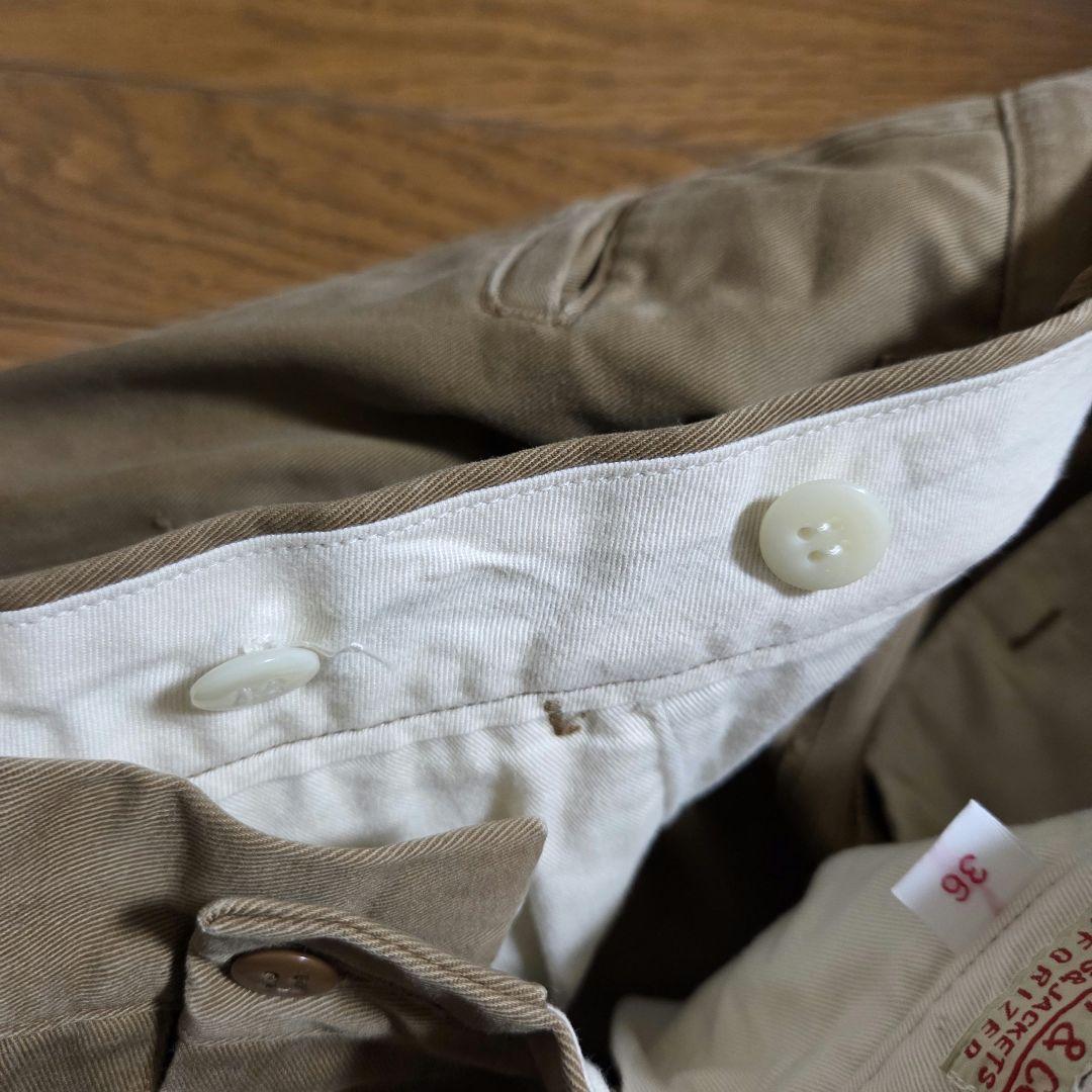 ATLAST＆CO チノパン ツイル トラウザー