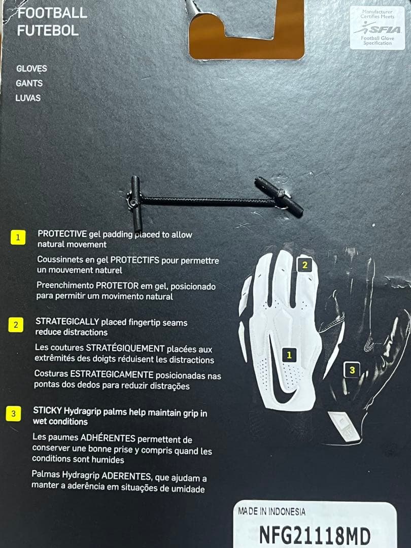 変色あり未使用品　Nike D-Tack グローブ M