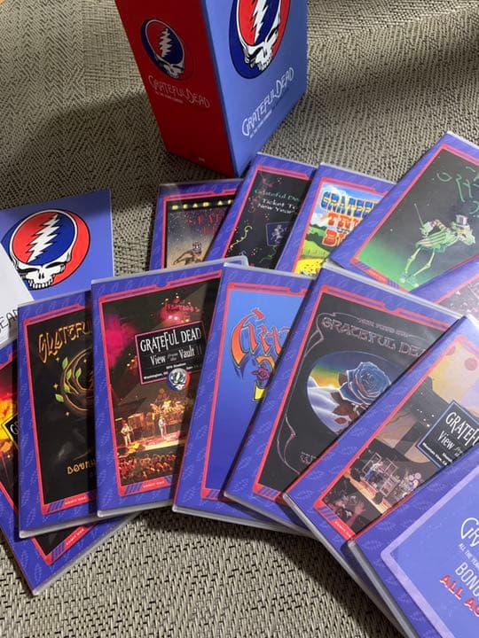 グレイトフルデッド　14枚組ライブDVD BOX