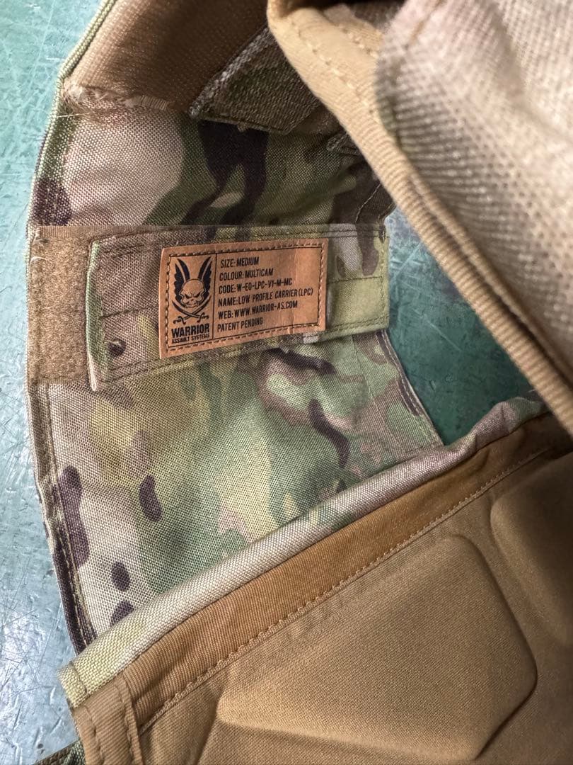 Warrior Assault Systems プレートキャリア マルチカム