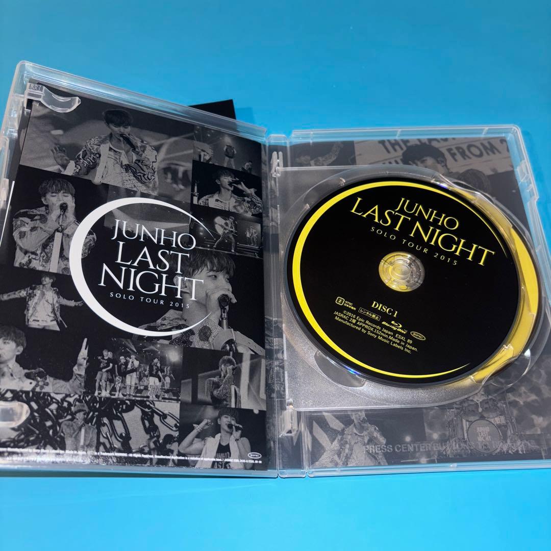 美品【Blu-ray】JUNHO LAST NIGHT LIVE