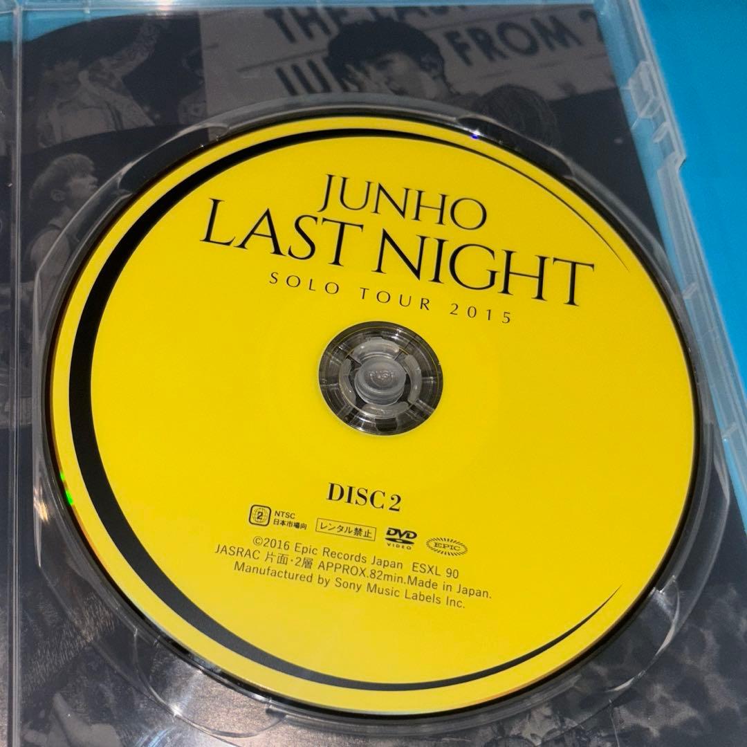 美品【Blu-ray】JUNHO LAST NIGHT LIVE