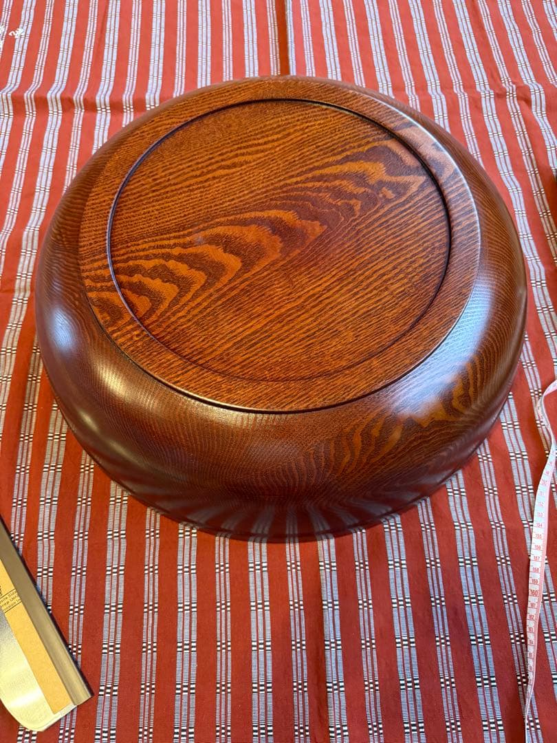 木製ボウルとそば切り包丁セット