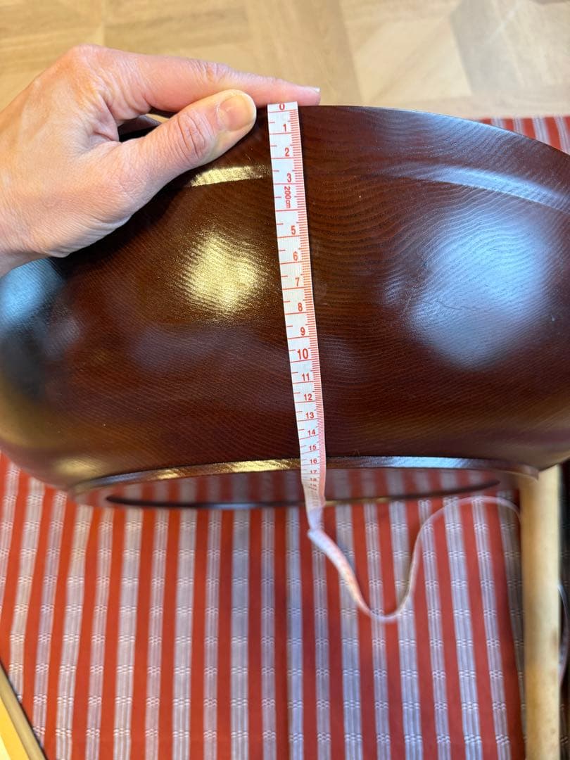 木製ボウルとそば切り包丁セット