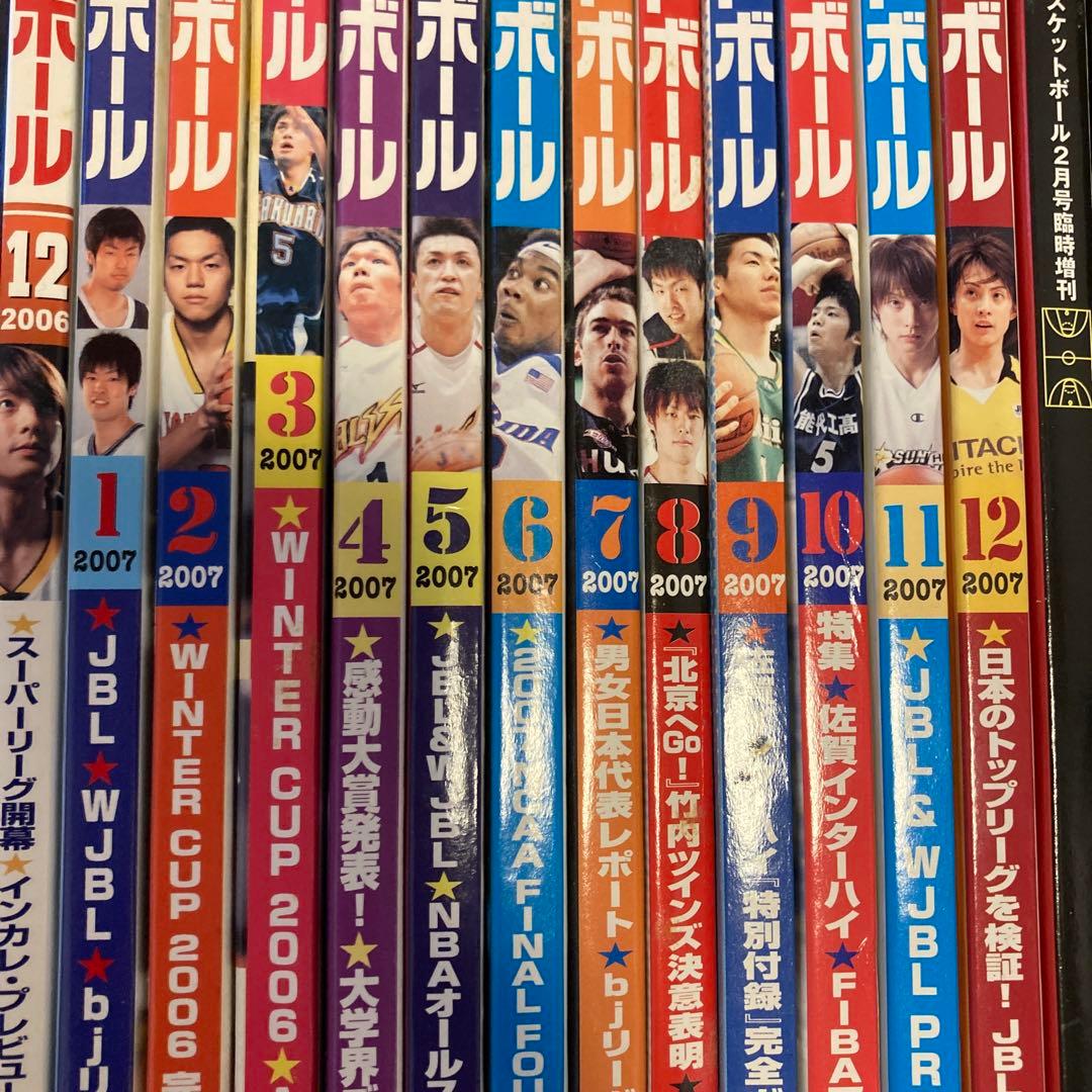 月刊バスケットボール　セット
