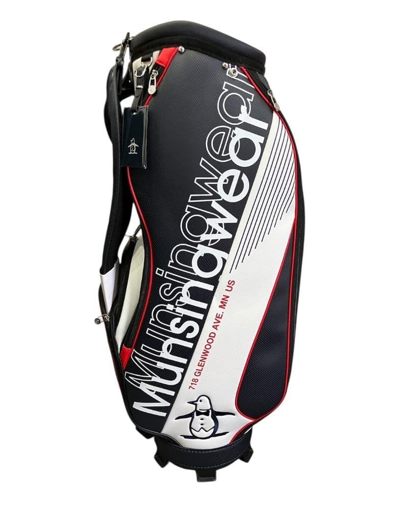 Munsingwearキャディバック2025年モデルMG5FCB03M ネイビー