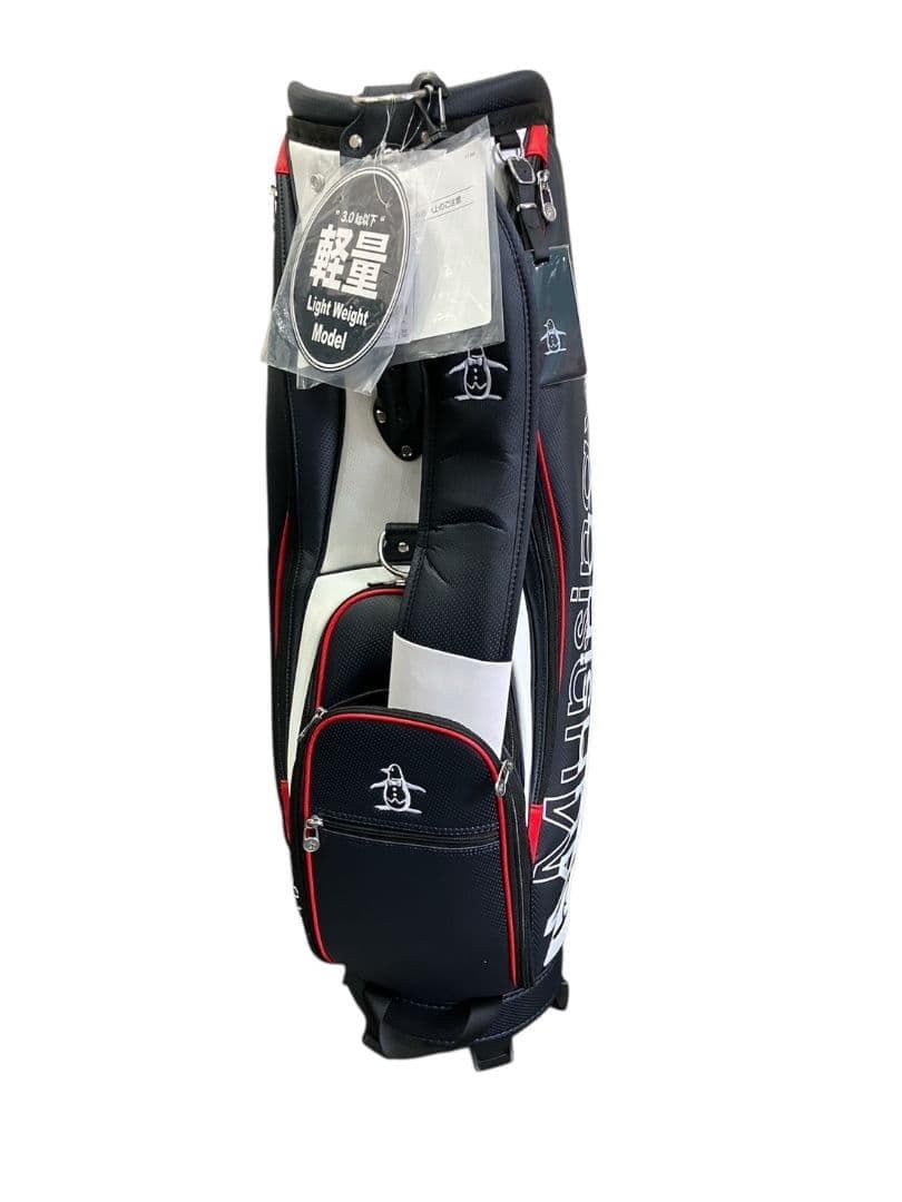 Munsingwearキャディバック2025年モデルMG5FCB03M ネイビー