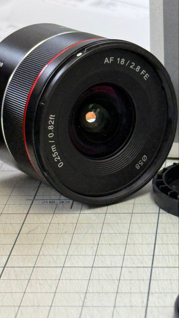 元箱付•美品SAMYANG AF 18mm F2.8 FE ソニーEマウント