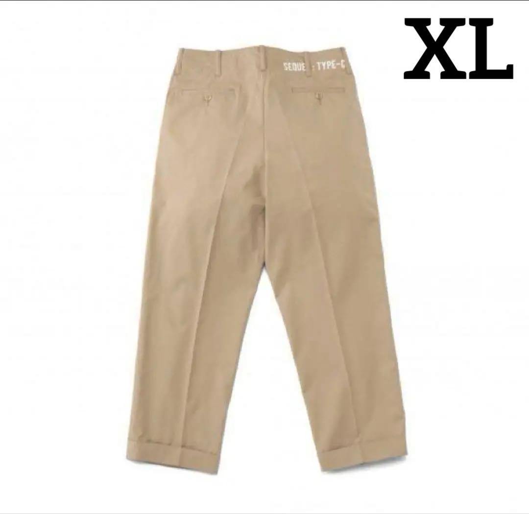 【美品】SEQUEL チノパンツ TYPE−C ベージュ XL 藤原ヒロシ