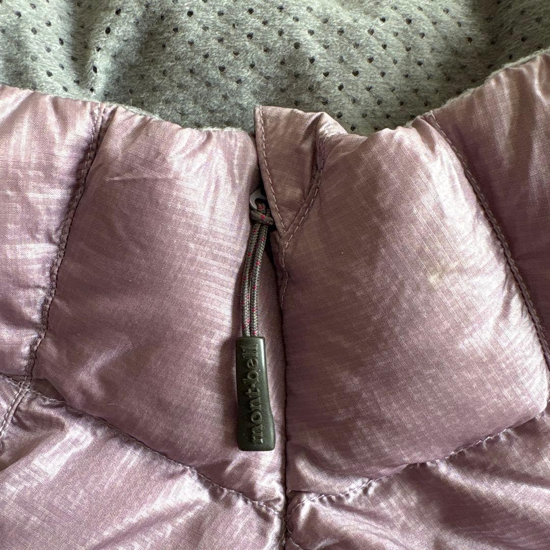 極美品 モンベル 秋冬 800フィルパワー ライトアルパインダウンベスト L