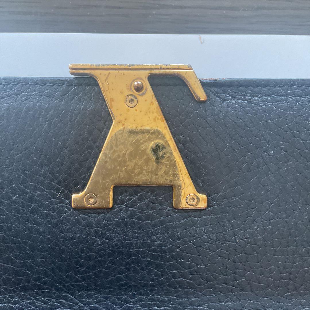 そら　ルイヴィトン トリヨン ポルトフォイユ カプシーヌ 長財布