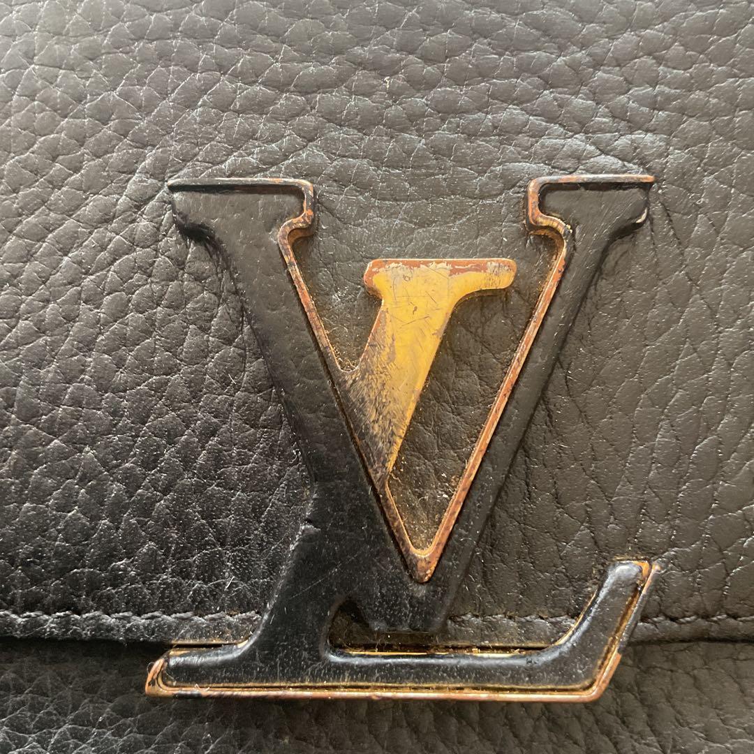 そら　ルイヴィトン トリヨン ポルトフォイユ カプシーヌ 長財布