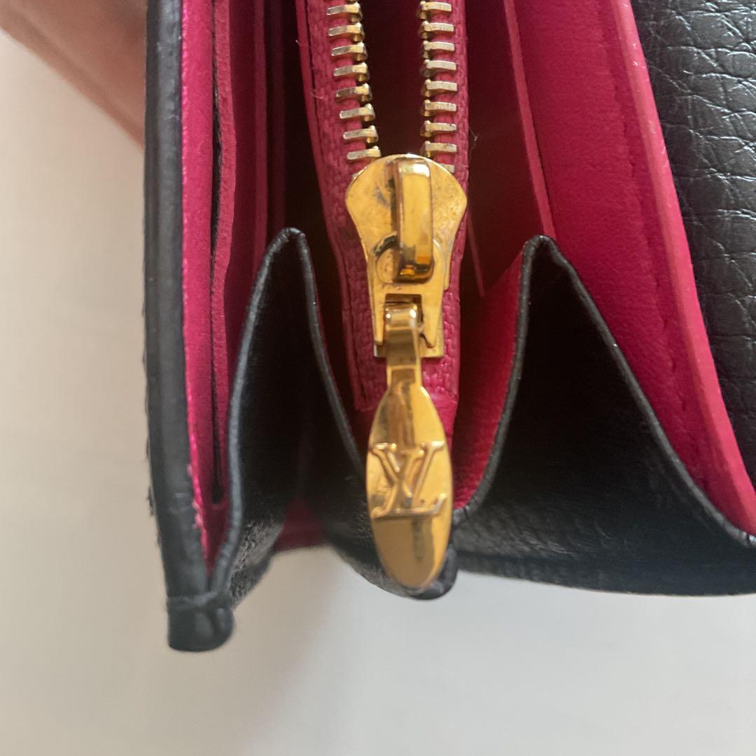 そら　ルイヴィトン トリヨン ポルトフォイユ カプシーヌ 長財布