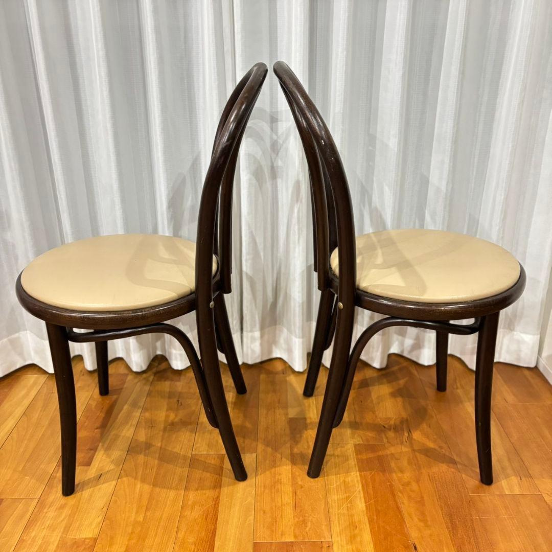 【希少チェコ製✨】ベントウッドチェア 2脚セット 曲げ木 名作デザイン