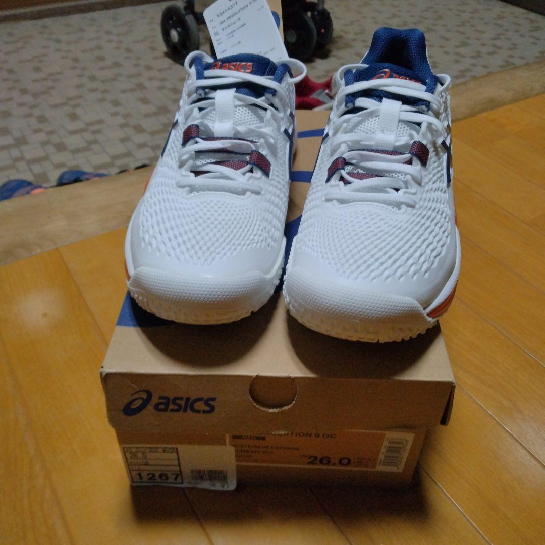 シューズ(男性用) ASICS GEL-RESOLUTION 9 OC 26.0cm