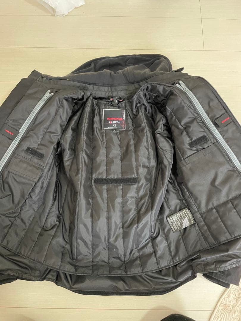 KOMINE コミネ　ウィンタージャケット　防風防寒　インナージャケット付きXL
