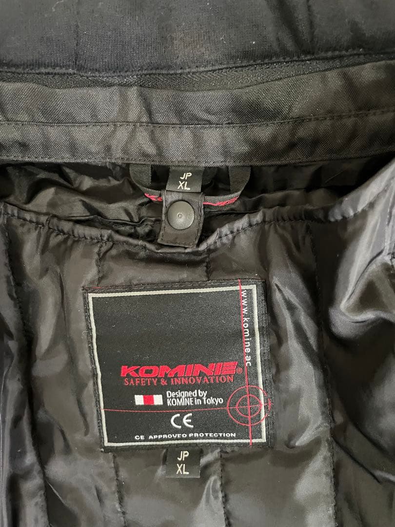 KOMINE コミネ　ウィンタージャケット　防風防寒　インナージャケット付きXL