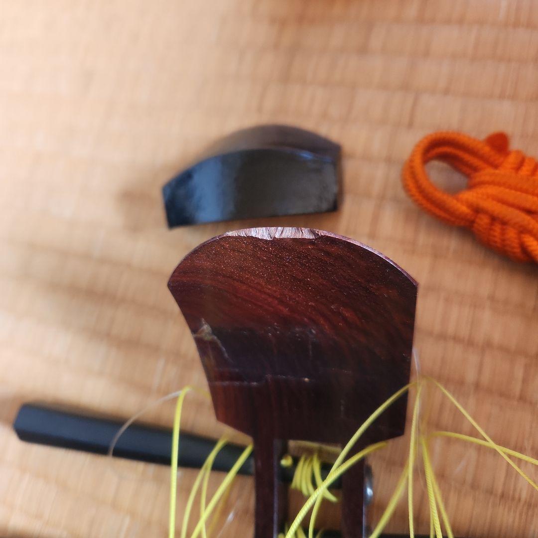 三味線　本体とコンパクトケース　長唄