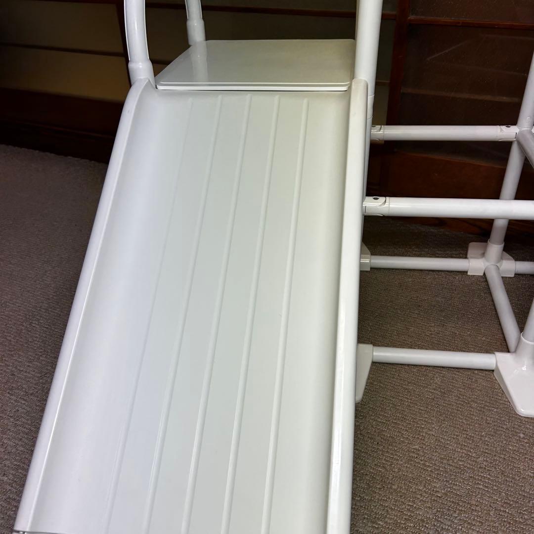 すべり台 110cmロングスロープ+2段ジャングルジム