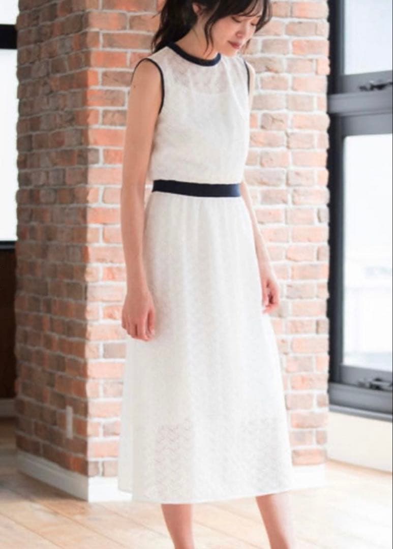 ANAYI バルファスジャージーロングワンピース 36